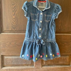 Girls’ Gymboree denim dress
